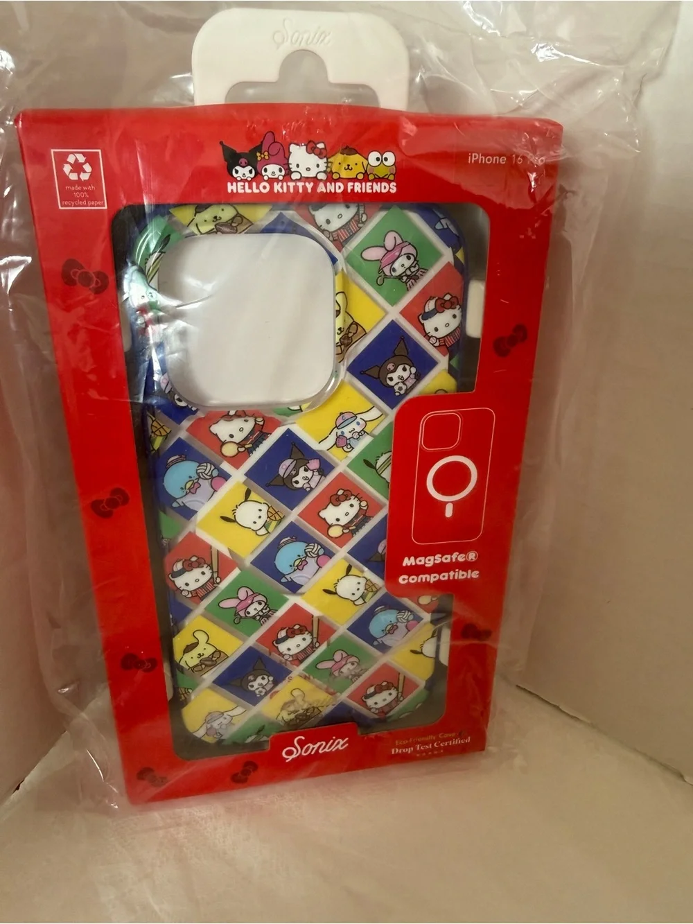Hello Kitty & Friends Multicolor iPhone 16 Pro Case by Sonix - MagSafe New